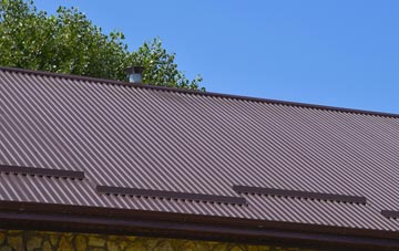typical Ducks Island corrugated roof uses