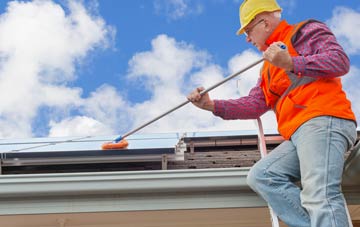 Ducks Island soft wash roof cleaning